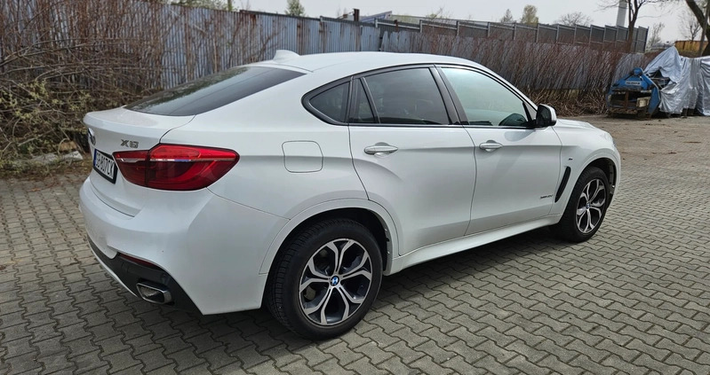 BMW X6 cena 163000 przebieg: 169000, rok produkcji 2016 z Biała małe 631